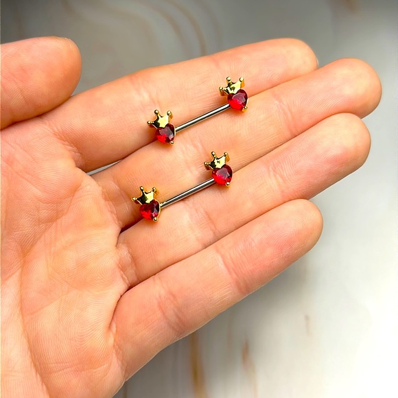 Jewelry Nipple Ring Nipple Bar Barbell Body Piercing 14g Poshmark